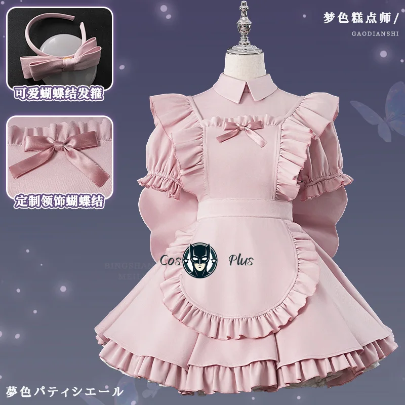 Disfraces de Cosplay de Yumeiro Patissiere, uniforme completo del equipo Amano Ichigo Paris Final, vestido de princesa bonito