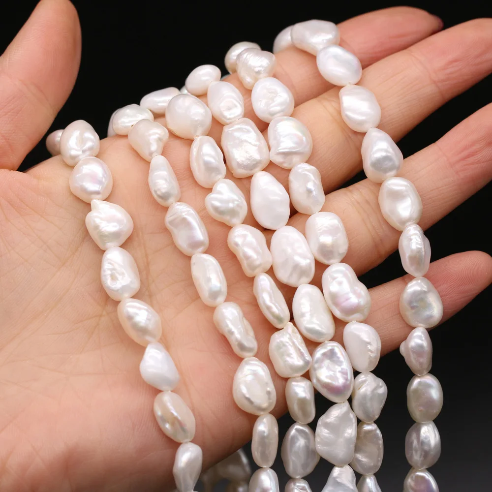 Natural Freshwater Pearl Beads Baroque Pearl Irregular Shaped for Making DIY Women Charm Jewelry Necklace Bracelet