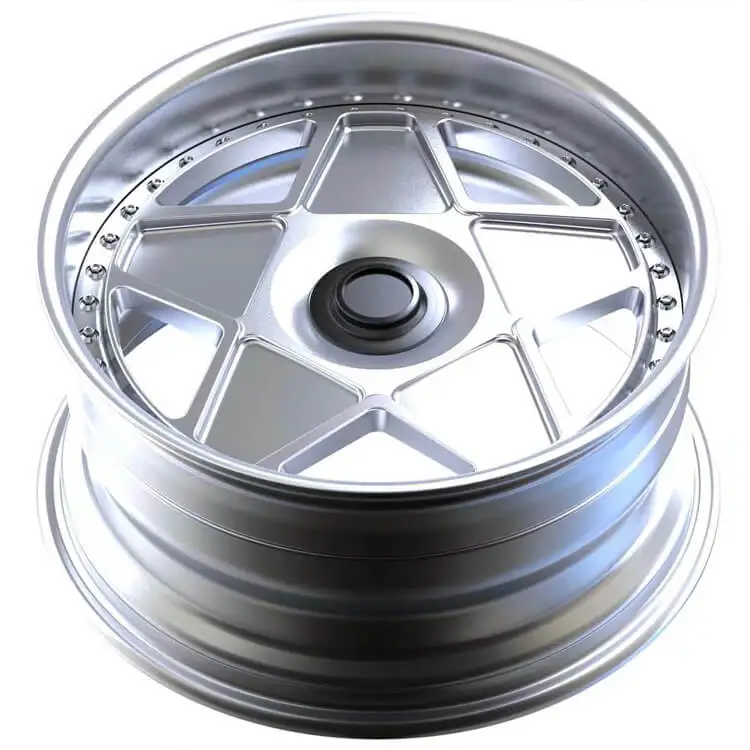 5x112/120/114.3 Forged Car Wheels Wholesales 19-23 Inch Deep Lip Customized 6061-T6 Aviation Aluminum Forged Multi Spokes