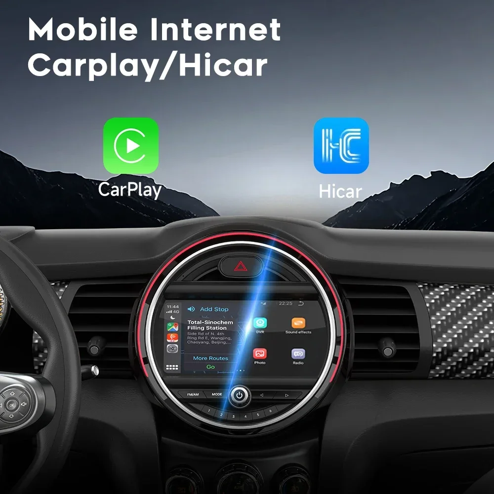 

New9 Inch Wireless Multimedia Gps Radio Dvd System Carplay Touch Screen Player Android Car Stereo for Mini F55 F56 NBT