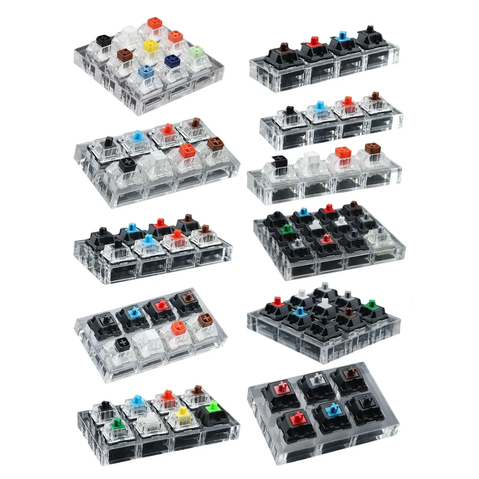 Keyboard Keycap Removable Key Switch for Mechanical Keyboards for , DIY ,Replacement Parts