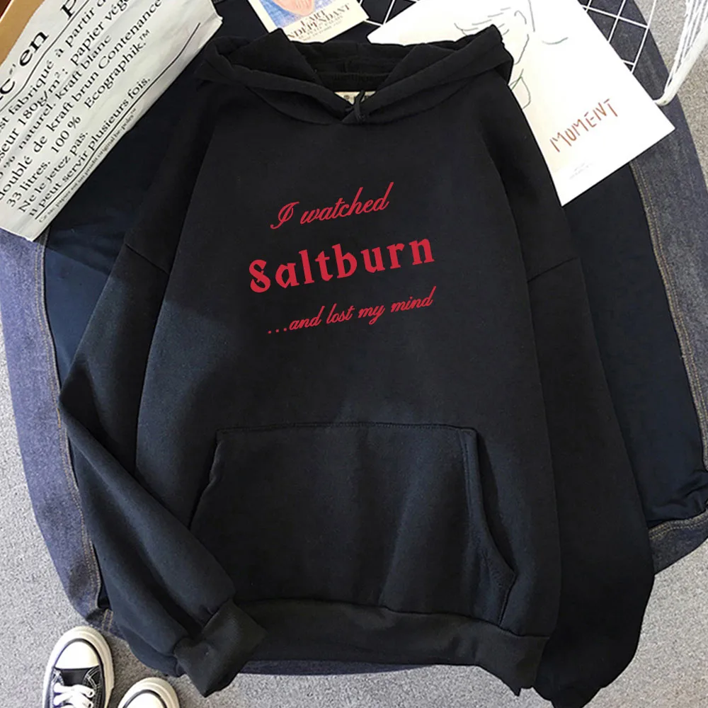 Saltburn New Movie Graphic Hoodies Sudaderas Harajuku Casual Winter Cartoon Sweatshirts Men/Women Clothing Comfortable Male Tops