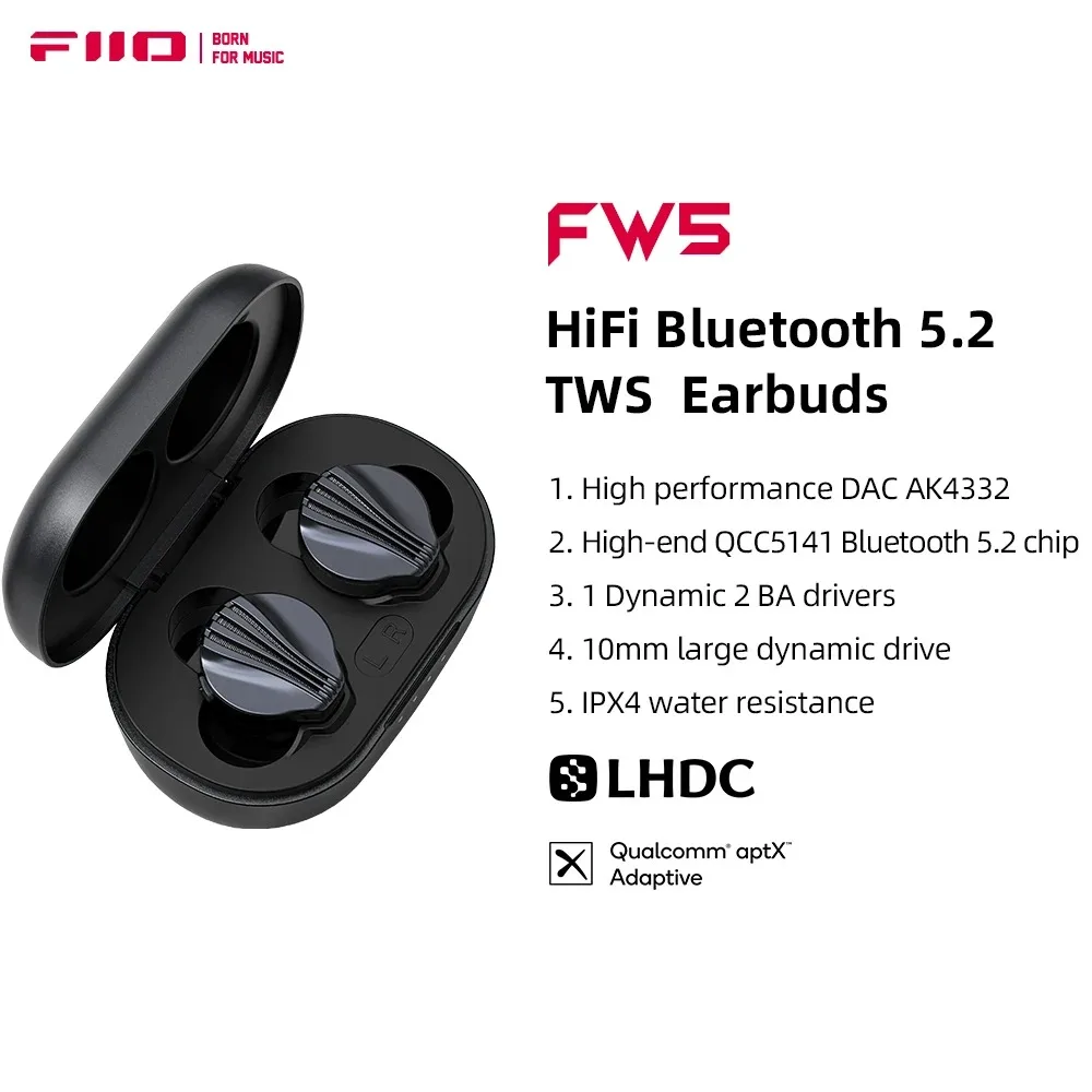 Fiio FW5 Tws Wirele…