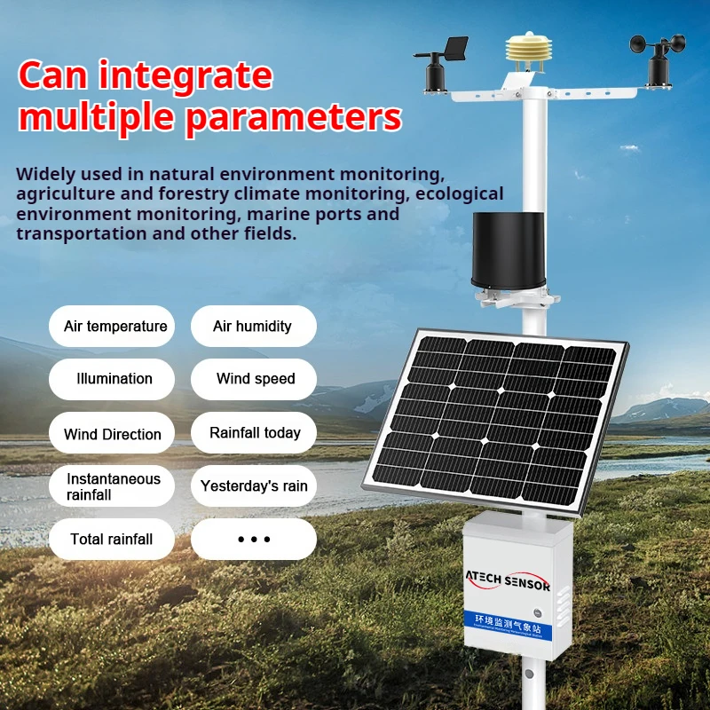 2025Agricultural four-condition monitoring system six-element monitoring station smart agricultural meteorological station
