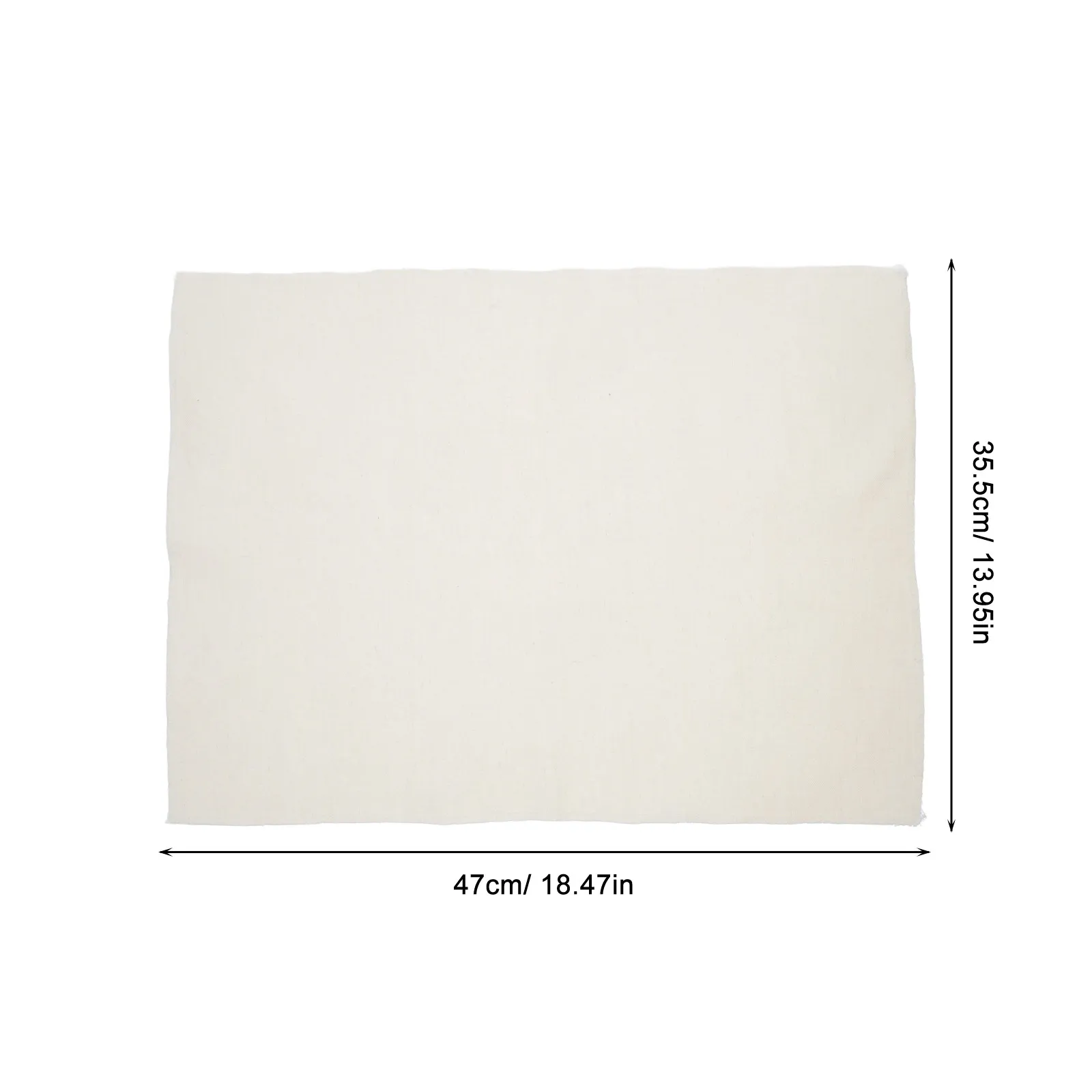 2Pcs Fermented Cloth for Bread Thick Cotton Dough Spreading Cloth Reusable Baking Liner Ideal for Home Bakery Restaurant Pastry