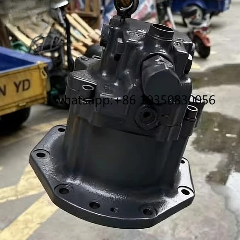 2026-Glparts Mini Excavator Parts Hydraulic Swing Motor for PC55 PC56 PC55MR-2 PC45MR-3 Slewing Motor 22M-26-31000 22M-26-25000