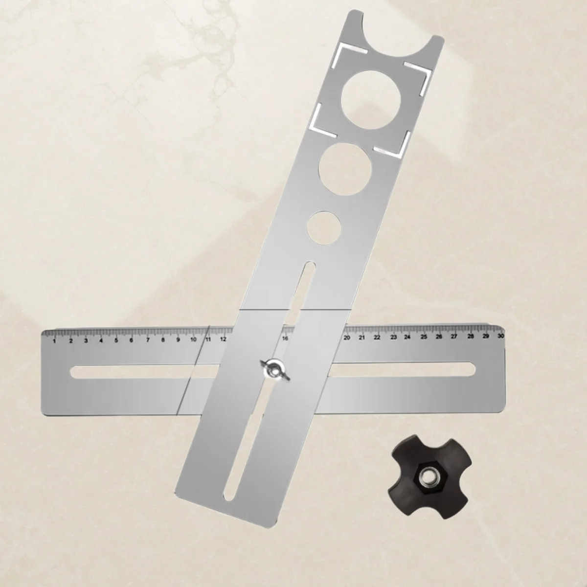 Ceramic Tile Glass Drilling Locator, Marble Wall And Floor Tile Drill Bit Drilling Tool, Water And Electricity Measuring Tooll