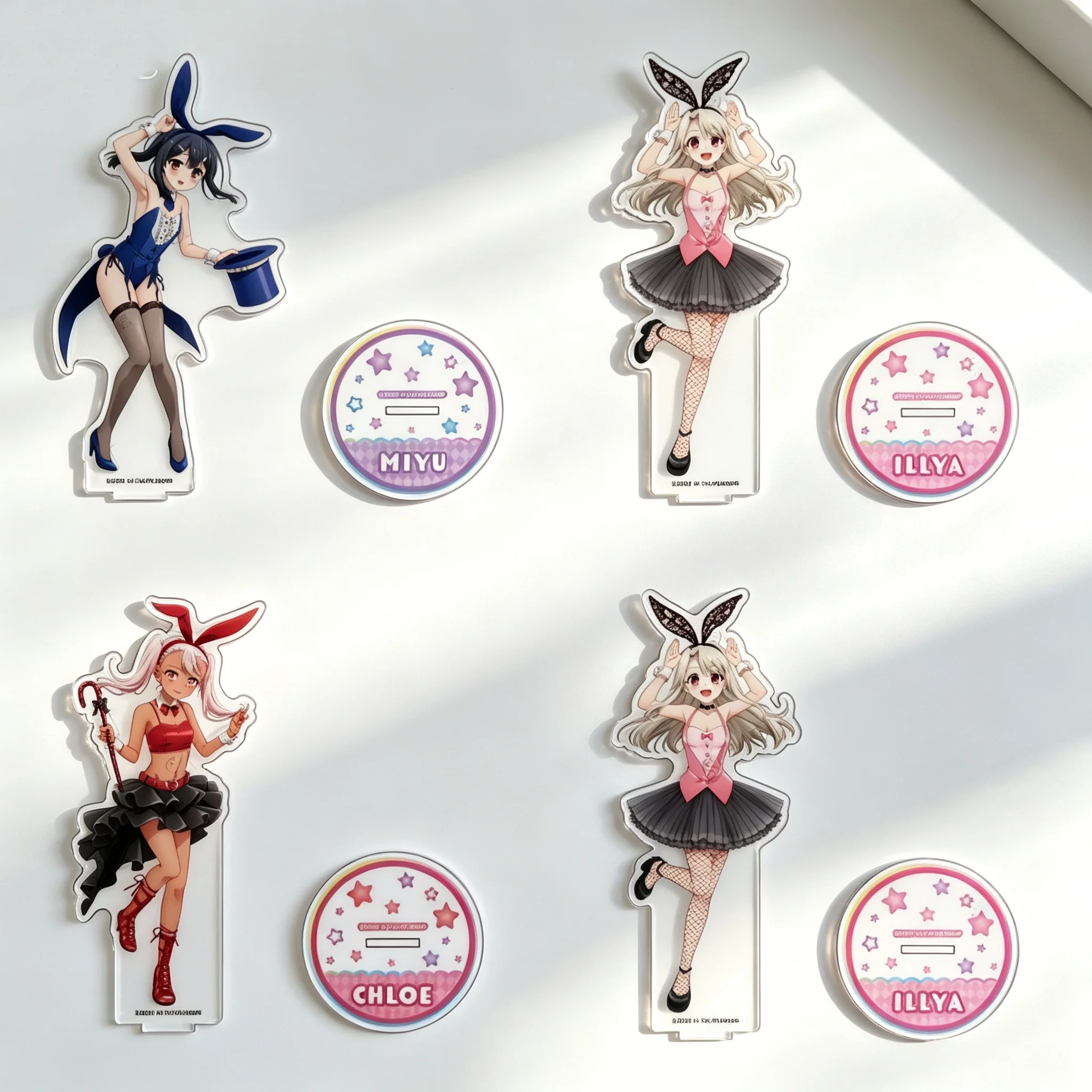 Fate/kaleid liner Prisma Illya: Licht - The Nameless Girl Illyasviel von Einzbern Acrylic Stand Model Plate Keychains Desk Decor