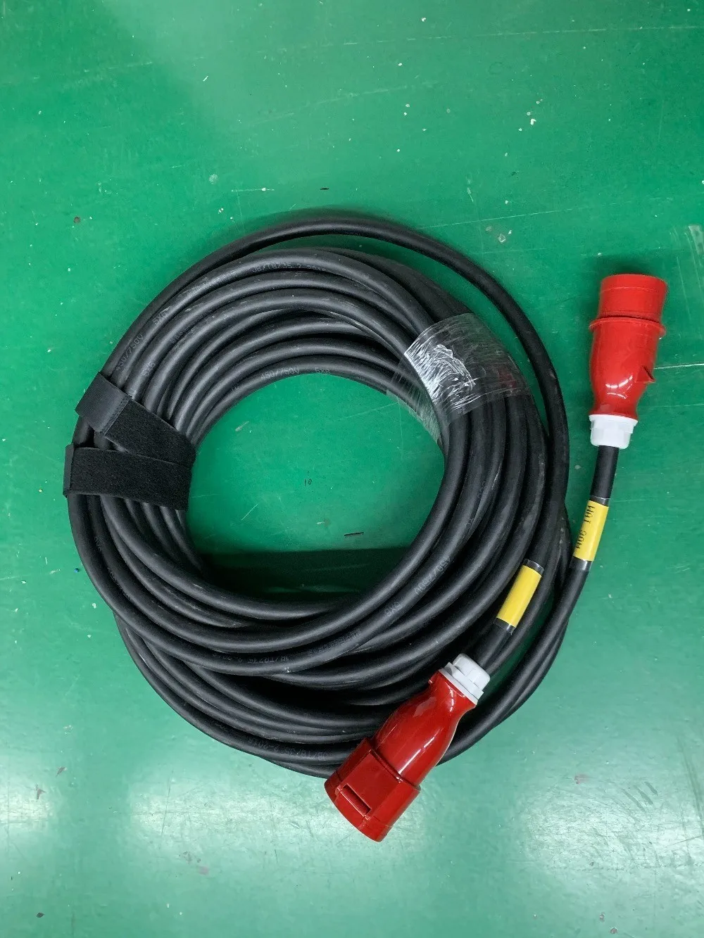 32A CEE Power Cable 5 Pin Plug in/out 5X16mm Cable Length 10meter for Stage