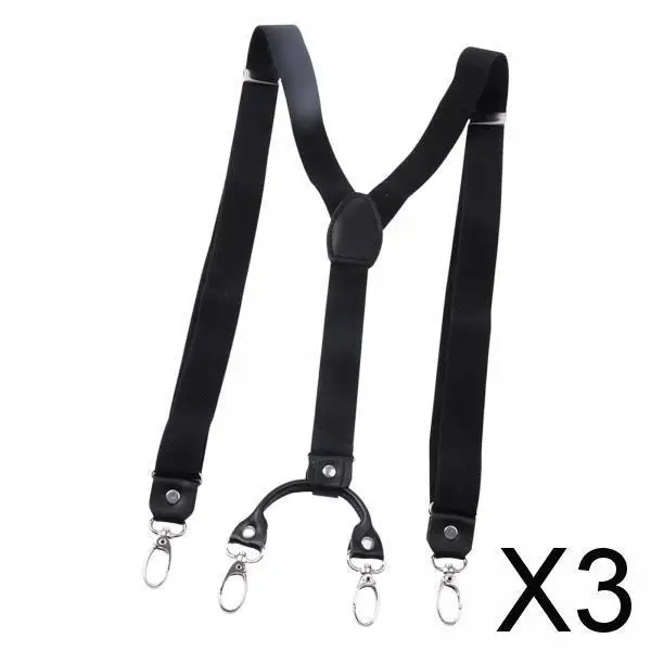 

Регулируемые мужские подтяжки с Y-образной спинкой, эластичные бретели, подтяжки для брюк джентльмена, повседневная мода
