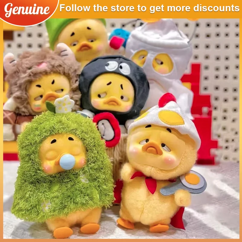 

Upset Duck V3 Born This Way слепая коробка милая виниловая фигурка аниме кукла детский коллекционный настольный орнамент подарок подарок на день рождения