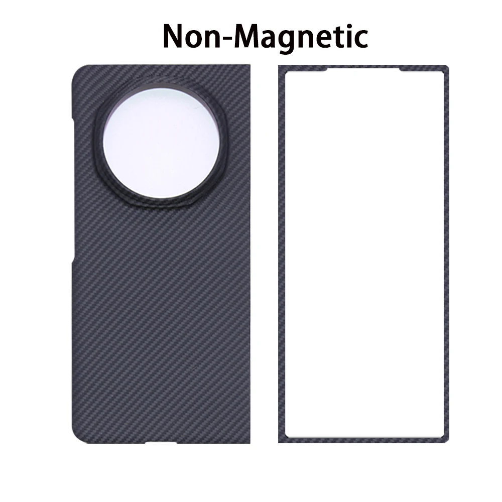 For Honor Magic V6 Aramid Carbon Fiber Case Kevlar Cover Ultra-thin Lightweight Armor Protective Cover Durable Sturdy image 3