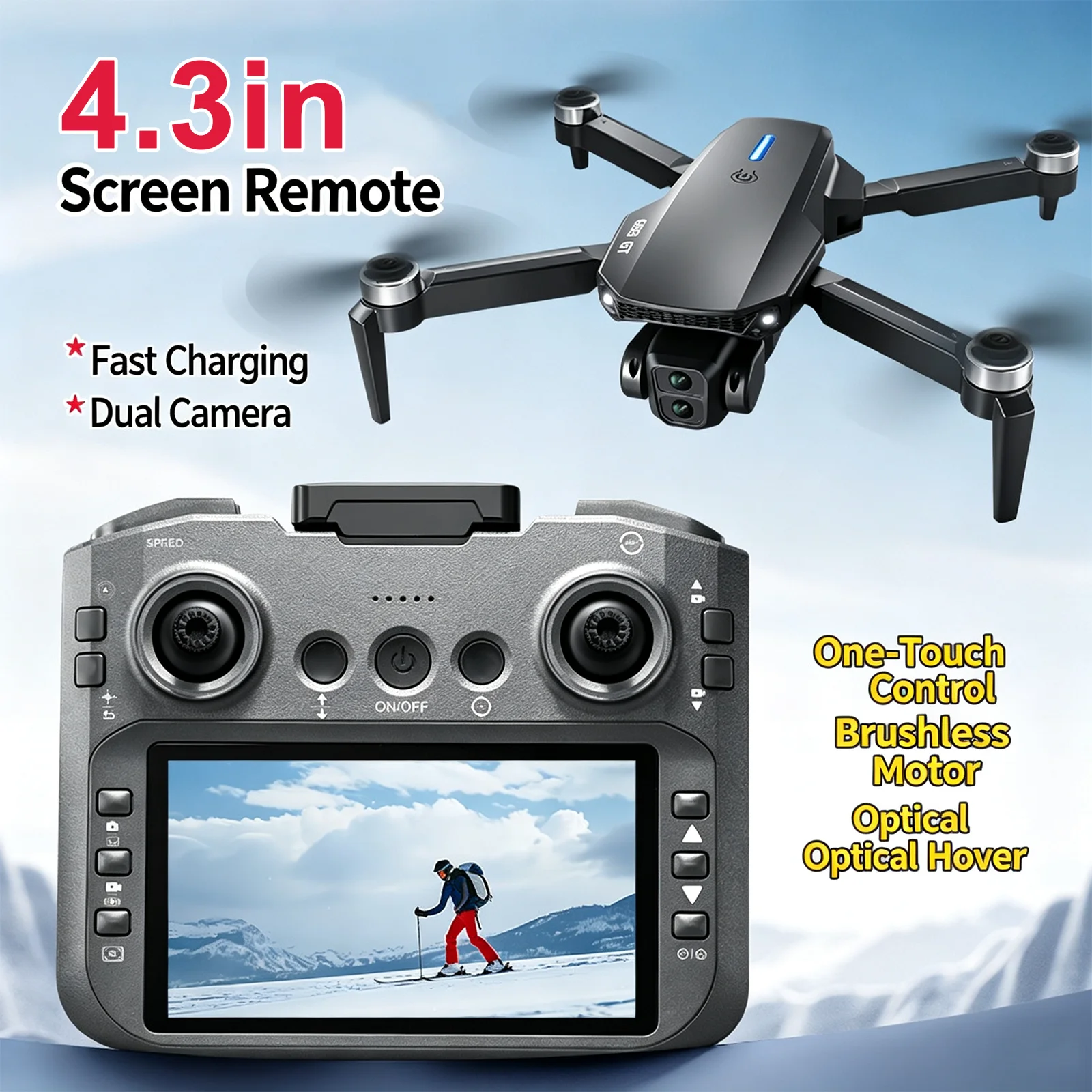 e88gt-rc-drone-4k-professional-hd-dual-camera-uav-43-inch-screen-remote-control-optical-flow-hover-brushless-folding-quadcopter