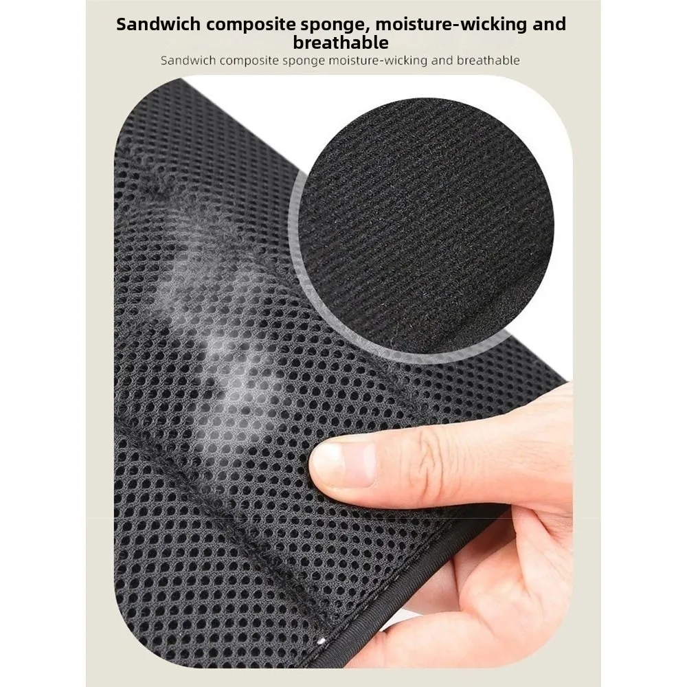 Adjustable Airplane Foot Hammock Breathable Lightweight Travel Hanging Footrest Comfortable Portable Airplane Foot Rest Camping