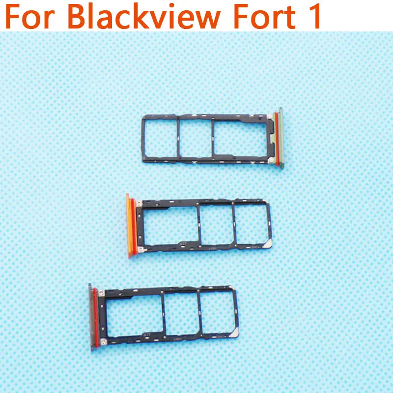 New Original Blackview Fort 1 SIM Card Tray SIM Card Slot Card Holder Adapter For Blackview Fort 1 Smart Phone