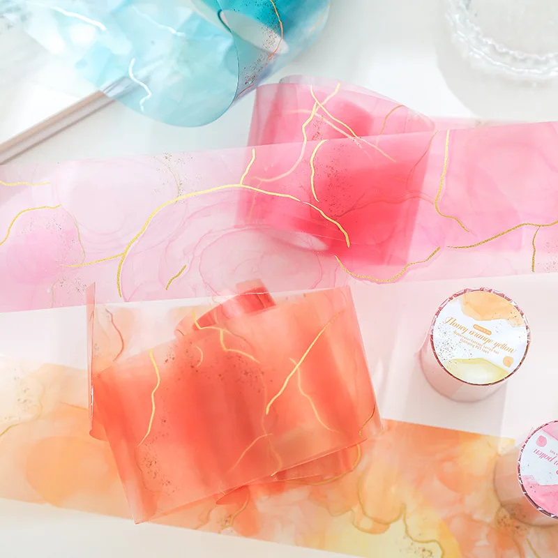 

10pcs/1lot Decorative Adhesive Tapes watercolour fantasy Decorative Scrapbooking Paper Japanese Stickers