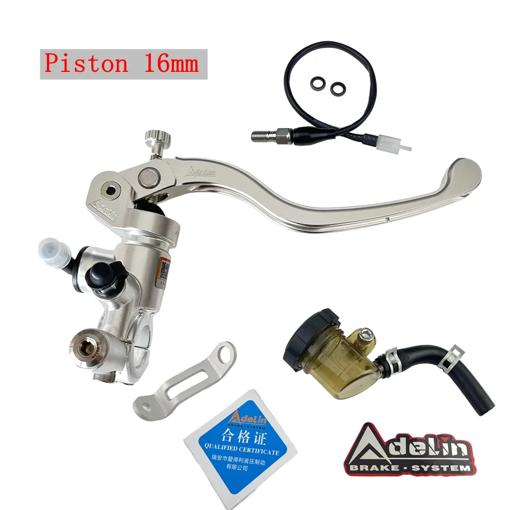 Adelin 16mm Motorcycle Brake Clutch Master Cylinder Hydraulic Pump