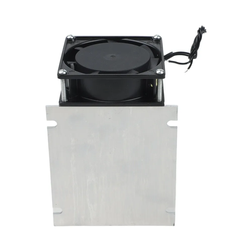 Heatsink with Integrated Fan for YS-S1 For three-Phase Relays 220V AC Aluminum Material Wide Temperature Range