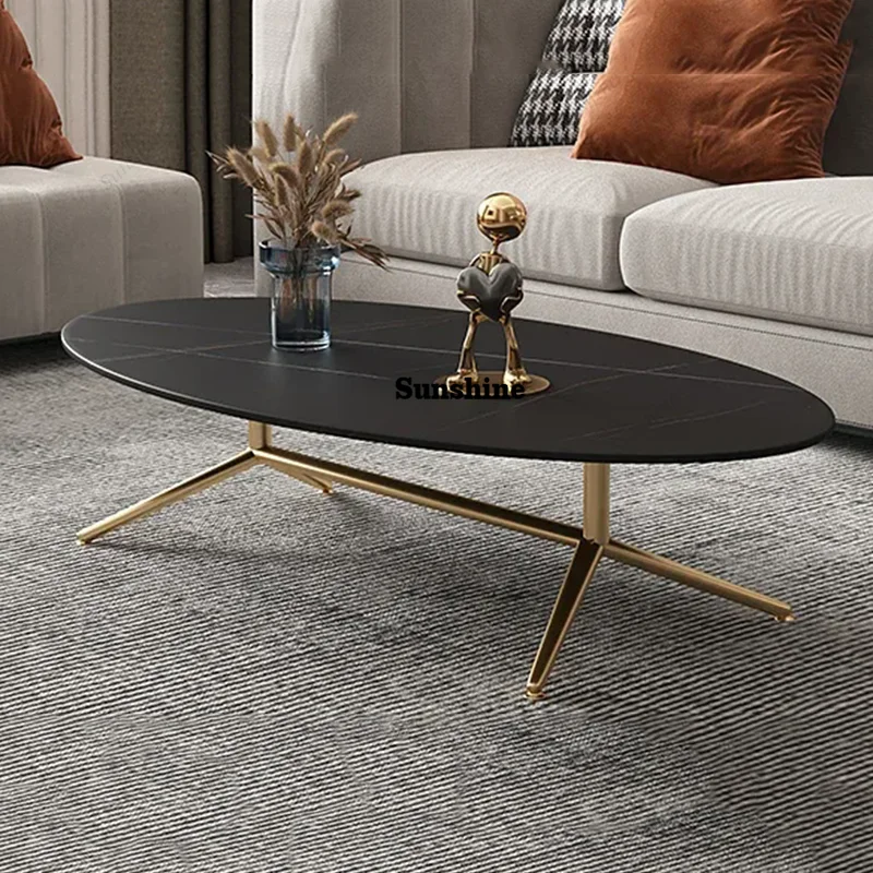 

Standing High Coffee Table Decoration Luxury Modern Unique Writing Side Table Living Room Mesa Auxiliar Home Furniture