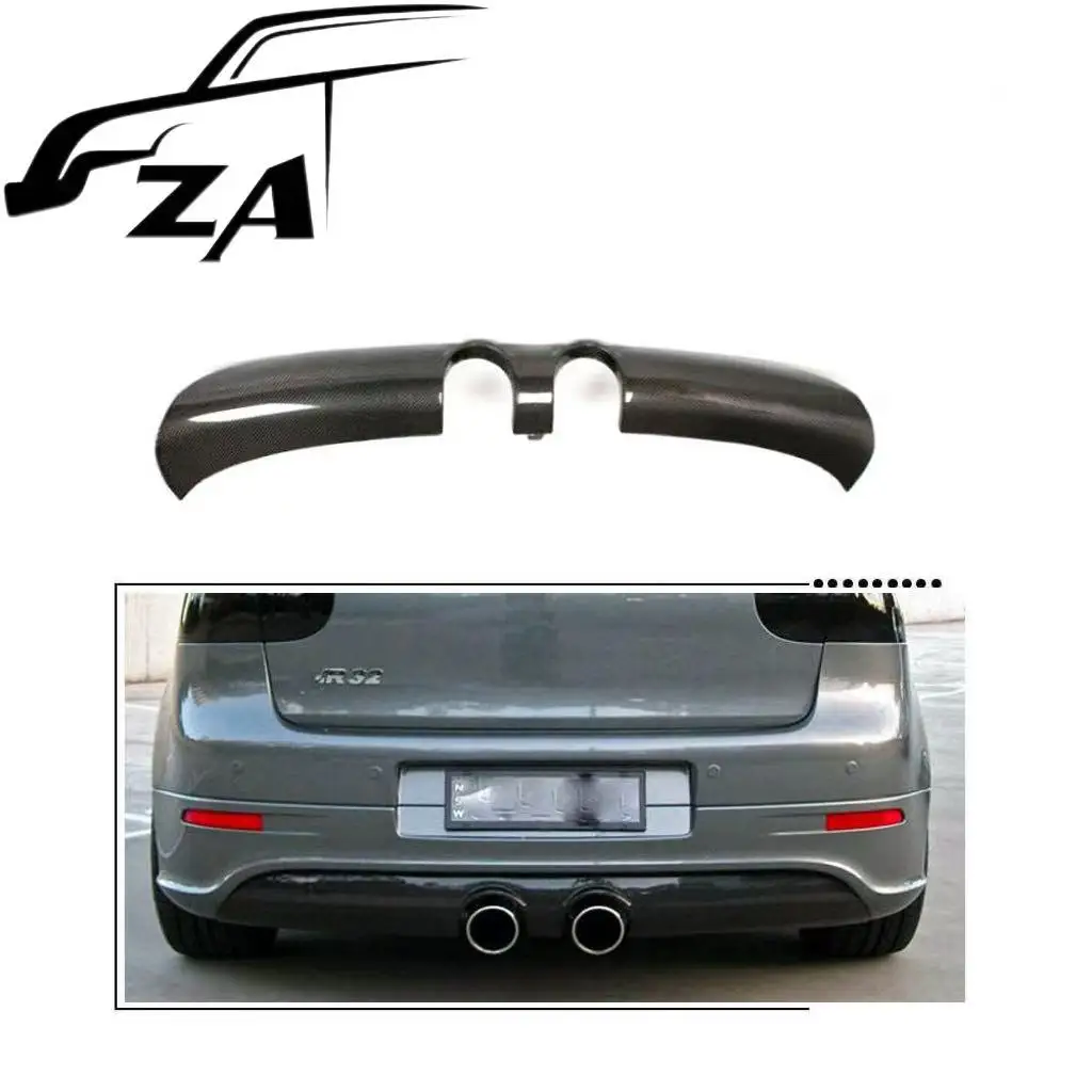 

R32 Style Carbon Fiber Rear Diffuser For V W Golf 5