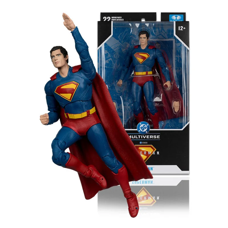 100% оригинальная фигурка Mcfarlane Superman & Metamorpho & Kaju Mega Superman Movie, коллекционная модель, украшения, куклы