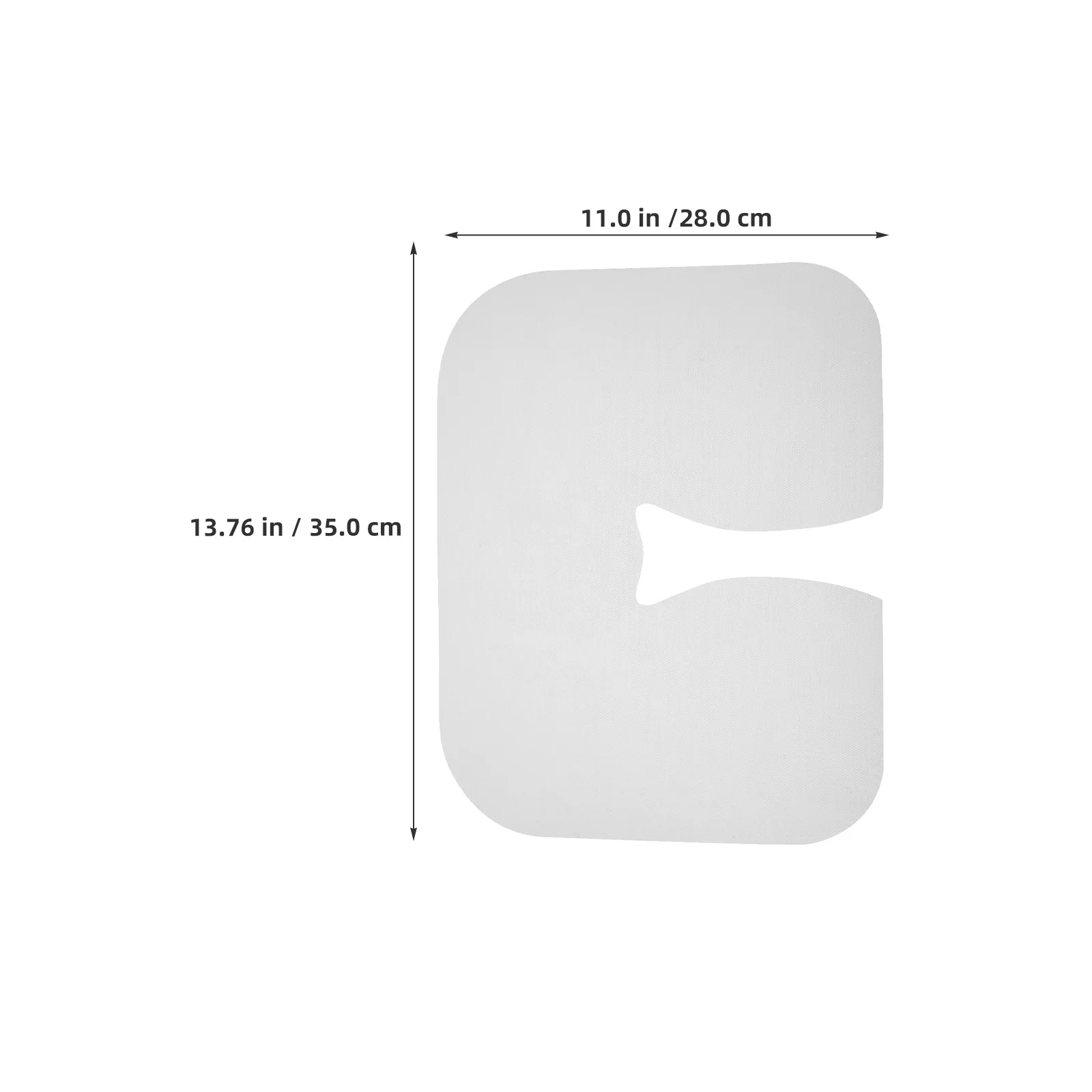 600 قطعة من أغطية مسند الرأس القابل للتصرف غير المنسوجة وسادة الوجه الحصير لكرسي التدليك وصالون تجميل الوجه العلاج المحمول #3
