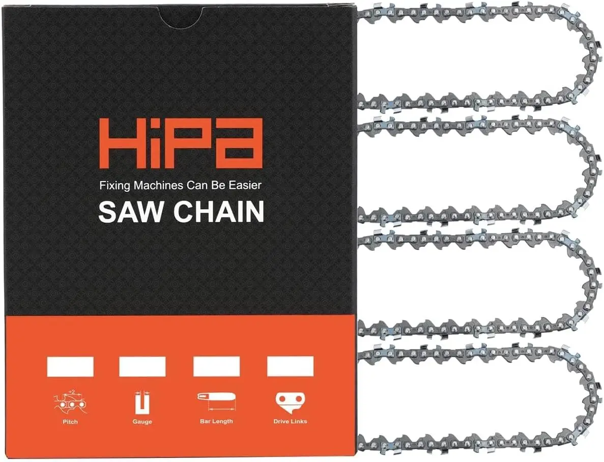 

4 Inch Mini Chainsaw Chain 1/4" Mini-pitch .043 Gauge 28 Drive Link for Stihl GTA 26 Pruner Replacement 36700000028 (4 Chains)