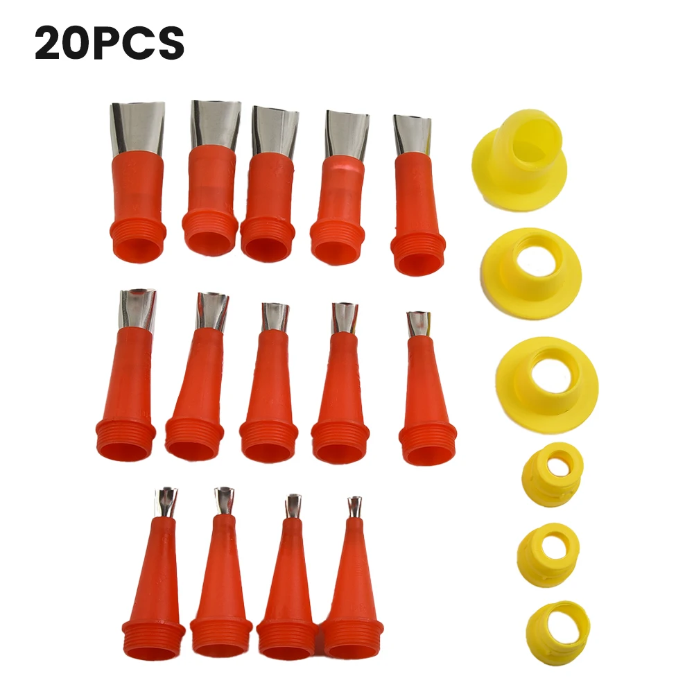 Innovatively Designed Caulking Nozzle Set with Fine Processing for Better Performance Easy to assemble and reuse