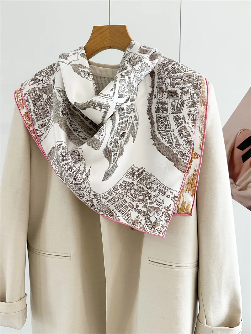 double-faced-print-scarf-90cm-women-18mm-silk-scarfs-luxury-designer-bag-neck-scarves-hand-rolled-shawls-mother-gift