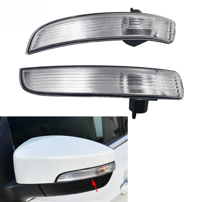 

Auto Left Right Side Mirror Blinker Turn Signal Light Cover No Bulb For Ford Focus 2012-2018 C-Max 2015 2016 2017 2018 US Model