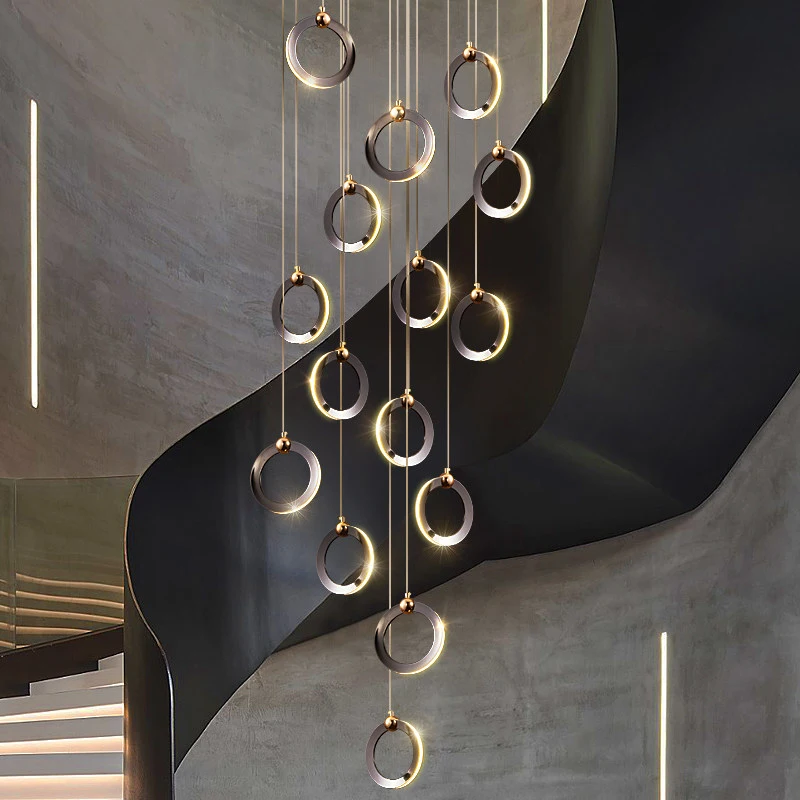 Modern Home Decor LED Lights Pendant Light Lamps for Living Room Chandeliers for Dining Room Hanging Light Indoor Lighting