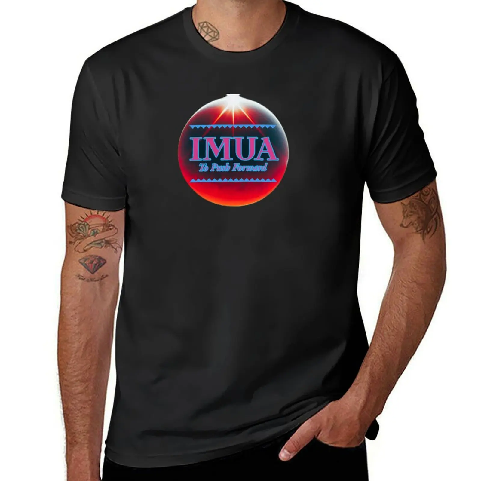 

IMUA - To Push Forward - Eclipse T-Shirt cute clothes anime customizeds customs design your own mens funny t shirts