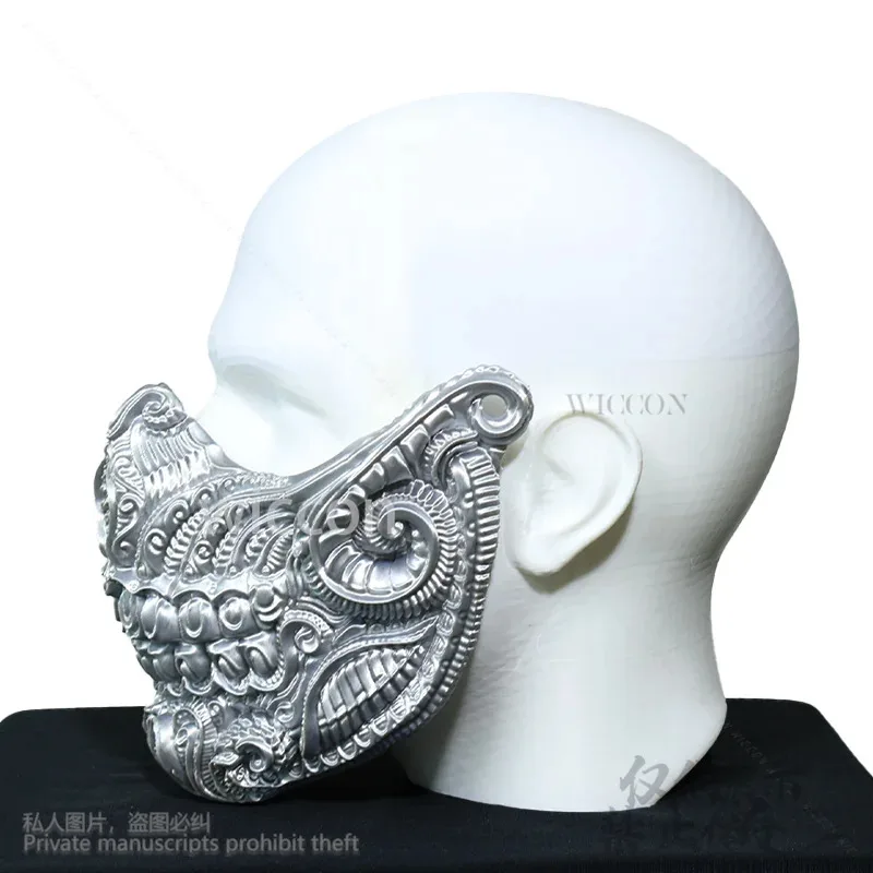

COSda@Anime Game Vintage Prajna Skull mask Cosplay 3D Polylactic Acid Props 4 Colors Antiquity Styles Furry Suit Cos Comic