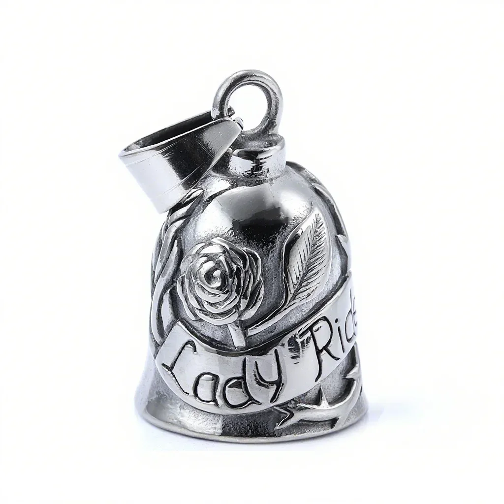 St Christopher Guardian Bell Pendant Key Chain