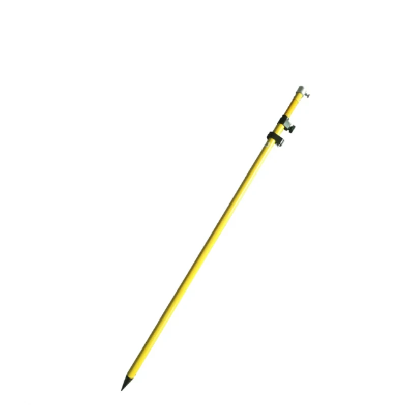 Carbon Surveying Prism Pole Bipod Tripod for Total Station GPS RTK Centering Rod Support Bracket