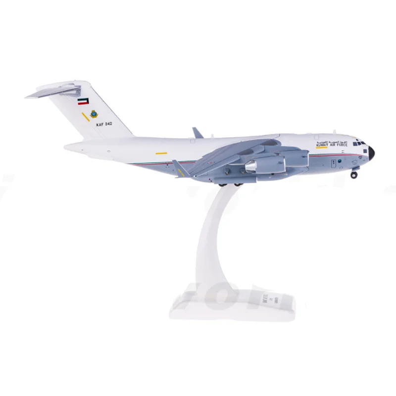 1:200 Scale HG5606 Kuwait Air Force Model of The C-17 KAF 342 Transport Aircraft Collectible Toy Gift