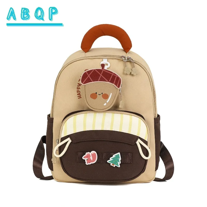 kindergarten-schoolbag-3-6-years-lightweight-children's-schoolbag-oxford-cloth-large-capacity-cartoon-boys-and-girls-backpack