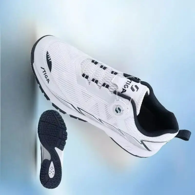 

Professional Table Tennis Shoes Men Women Quick Lacing Badminton Shoes Unisex Designer Sport Shoe Rubber Tennis Shoes Couples