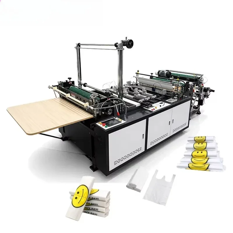 Customized Full‑Automatic Double Servo Bottom Sealing Machine Industrial Equipment for Plastic Bag Packaging Production Line