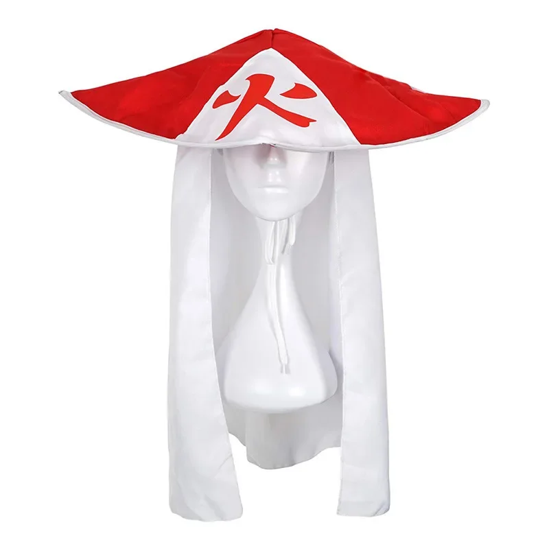 Anime Cosplay Shippuden Uzumaki Hokage Bamboo Hat Cosplay Fancy Party Performance Cap Comic Cosplay Seven Cosplay Hat