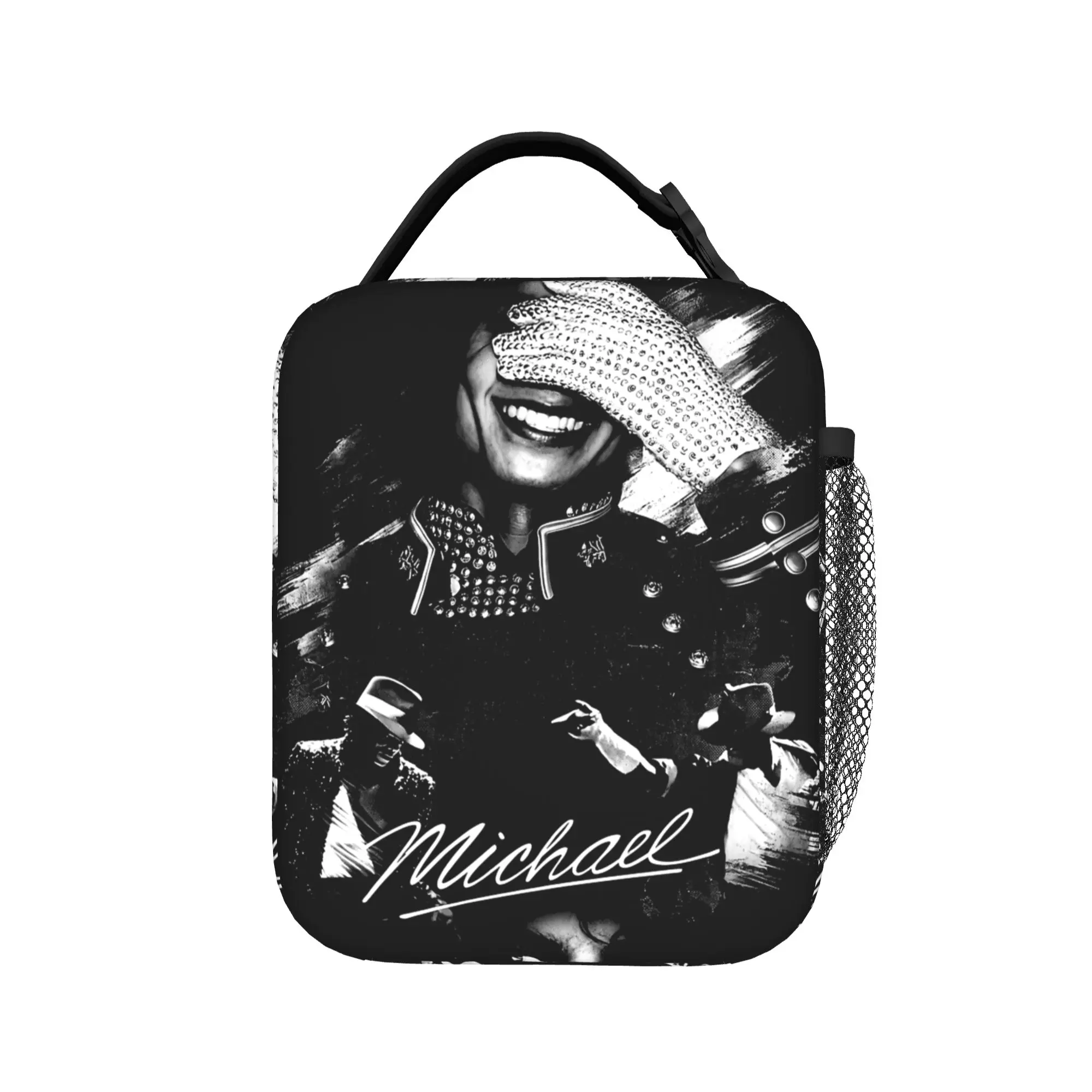 Michaels Jacksons Thermal Insulated Lunch Bags for School  Portable Food Container Bags Cooler Thermal Lunch Box