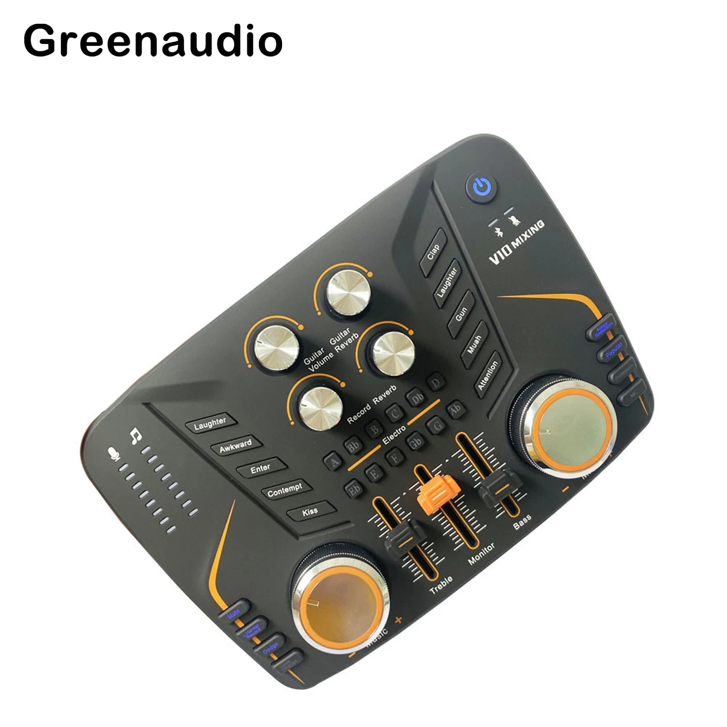 GAX-V10 New Professional Live Singing Sound Card Mobile Phone Computer Universal Comes With A Variety Of Sound Effects
