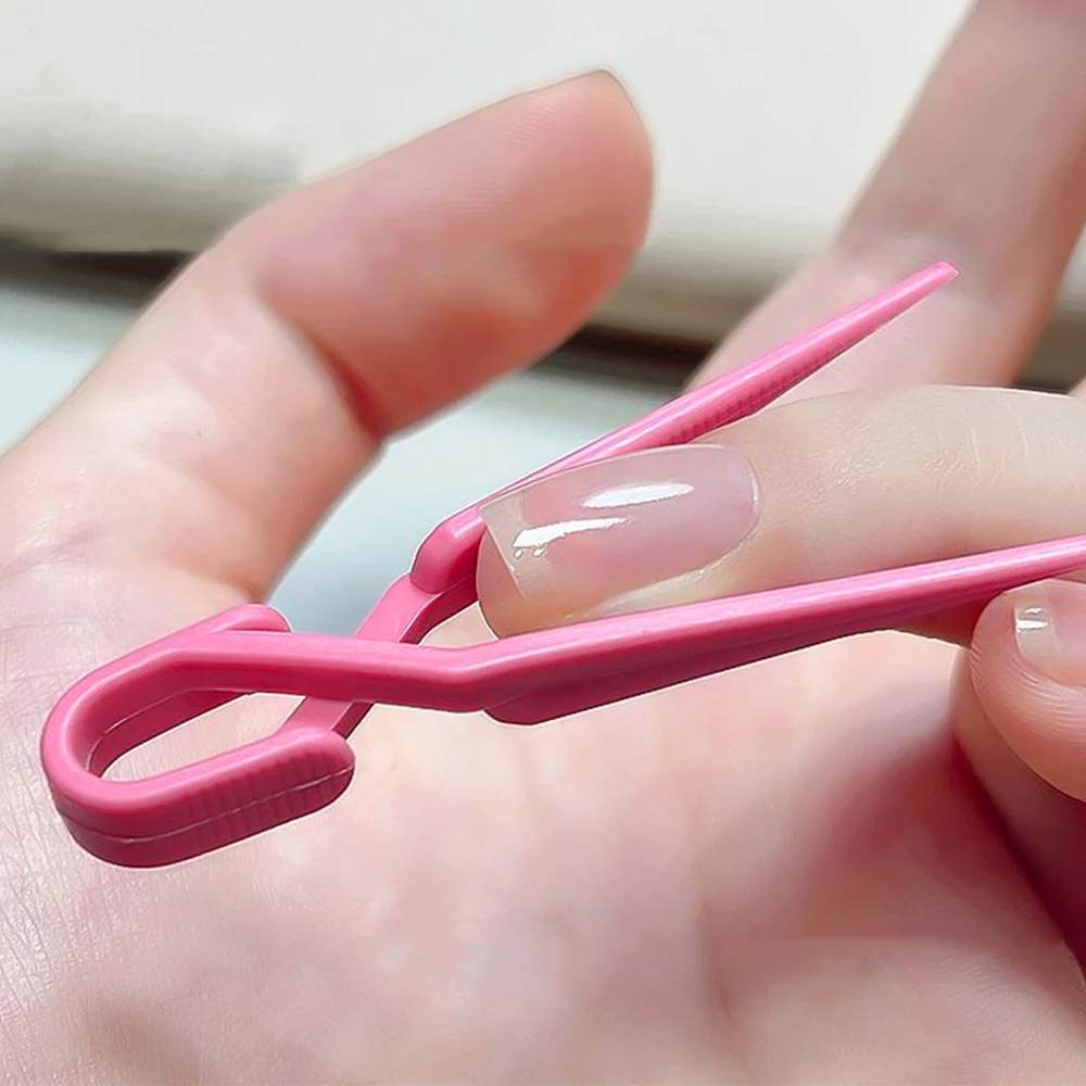 10Pcs Random Color Nail Art Proof Cross Clip Nails Coloring Protection Clip For Prevent Leakage Of Oil Gel Polish Manicure Tools