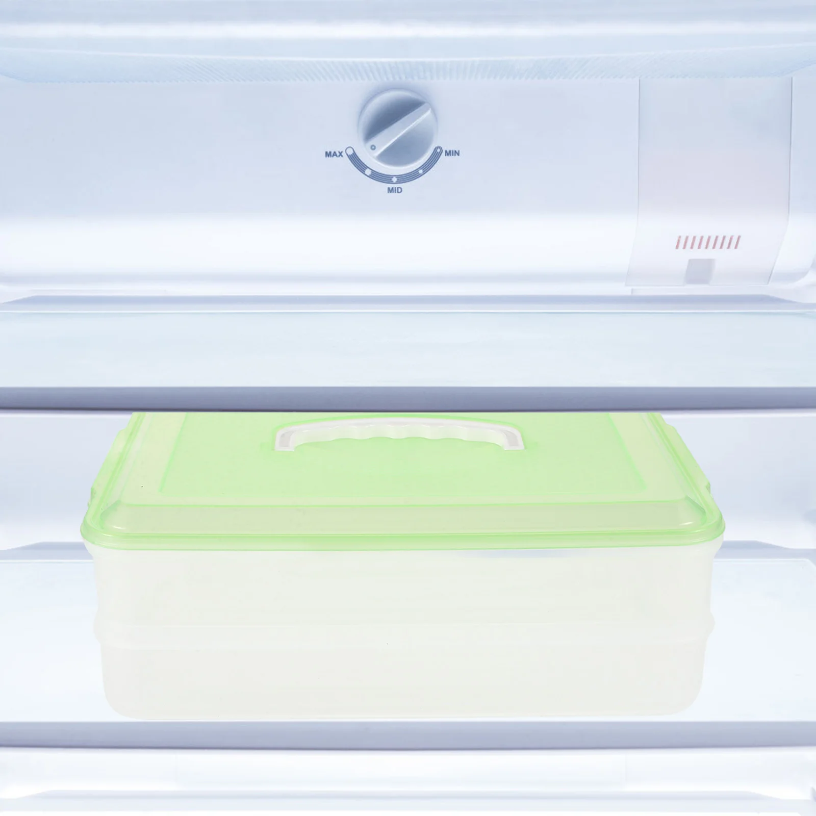 

Dumpling Box Storage Organizer Large Capacity Freezer Food Container Kitchen Refrigerator Bin For Wonton Noodle Bun