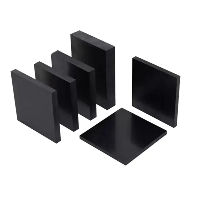 Black PP Engineering Plastic Board Square Polypropylene Sheet Panel
