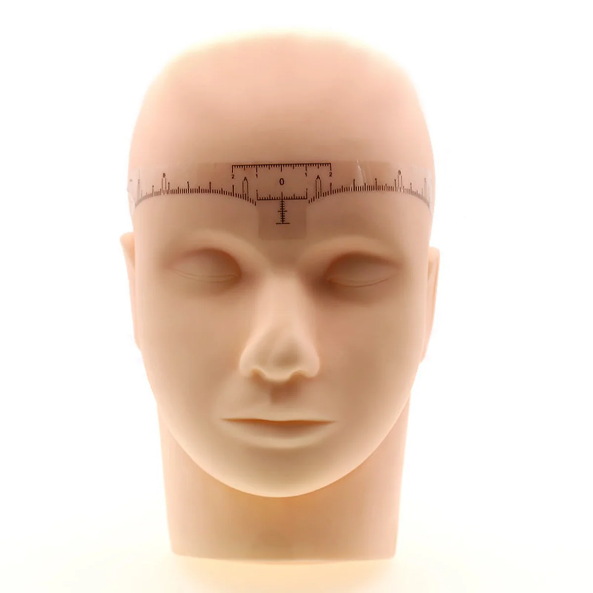 

120Pcs Disposable Caliper Eyebrow Ruler Sticker for Craft Tattoo Depth Step Size Measurement Safe Skin-Friendly Mini Vernier