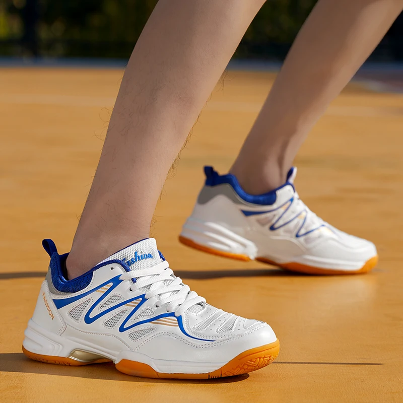 Men's Tennis Shoes Large 48 Outdoor Professional Volleyball Shoes Men's Indoor Badminton Shoes Table Tennis Training Shoes