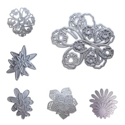 YINISE SCRAPBOOK Metal Cutting Dies For Scrapbooking Stencils FLOWERS DIY PAPER Album Cards Making CRAFTS Embossing Die CUT