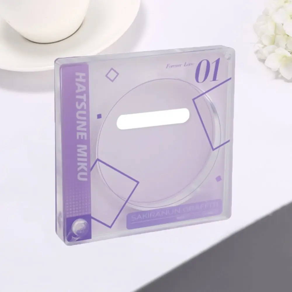 Colorful Badge Display Ornament Transparent Acrylic Badge Display Stand Hatsune Miku Badge Display Brick Badge Organizer