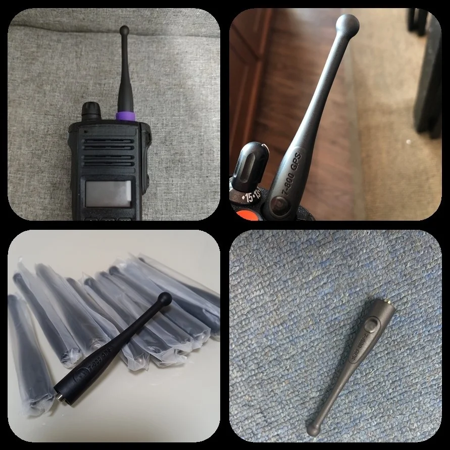 10PCS 700/800MHz GPS Stubby Walkie Talkie เสาอากาศสําหรับ MOTOROLA APX8000,APX7000,APX6000,APX6000XE,APX4000,APX1000,SRX2200